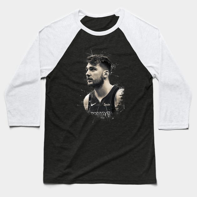 Luka Doncic Baseball T-Shirt by Creativedy Stuff